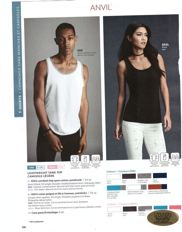 TANK TOPS - TEX-STYLE SPORTSWEAR